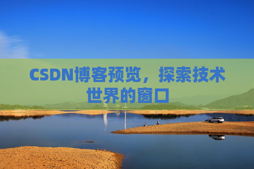 CSDN博客预览,探索技术世界的窗口